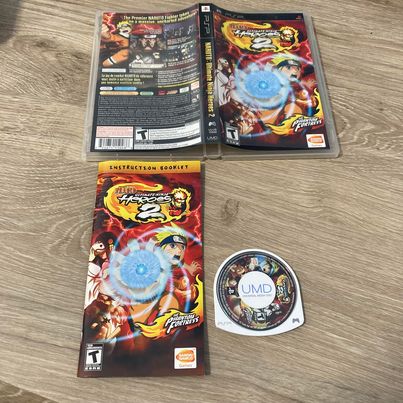 Naruto Ultimate Ninja Heroes 2 The Phantom Fortress PSP