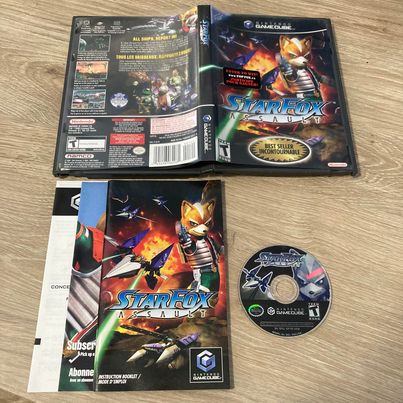 Star Fox Assault Gamecube