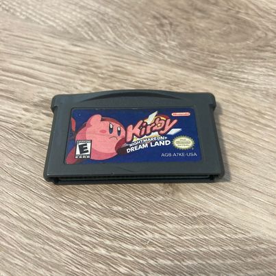 Kirby Nightmare In Dreamland GameBoy Advance