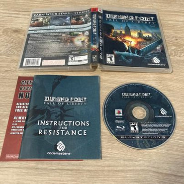Turning Point Fall Of Liberty Playstation 3