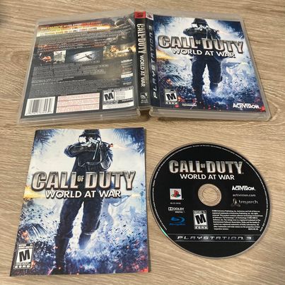 Call Of Duty World At War Playstation 3