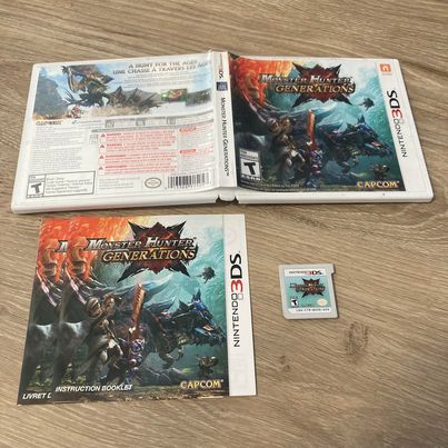 Monster Hunter Generations Nintendo 3DS