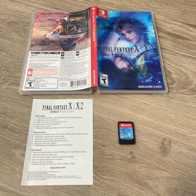 Final Fantasy X X-2 HD Remaster Nintendo Switch