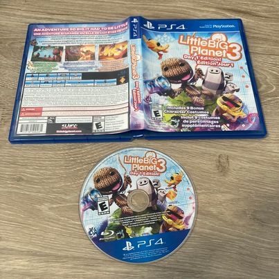 Little big planet 3 clearance day one edition playstation 4