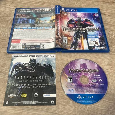 Transformers: Rise Of The Dark Spark Playstation 4