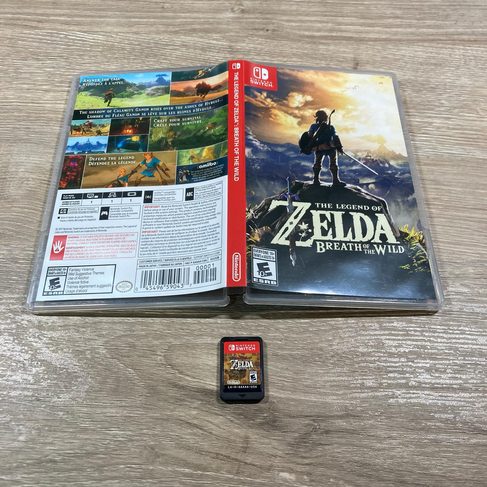 Zelda Breath of the Wild Nintendo Switch