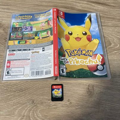 Pokemon Let's Go Pikachu Nintendo Switch