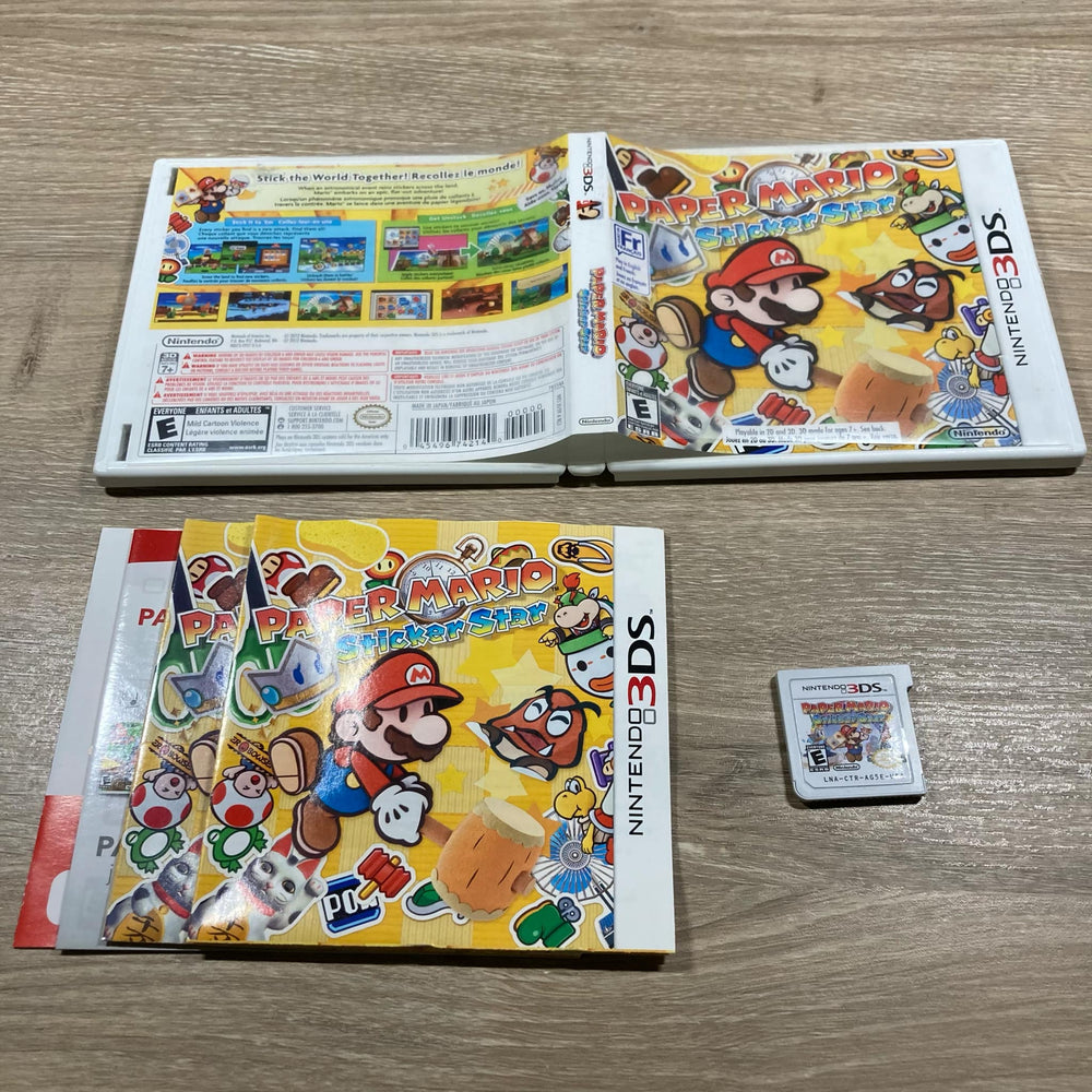 Paper Mario: Sticker Star Nintendo 3DS