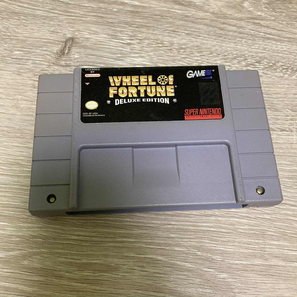Wheel of Fortune Deluxe Edition Super Nintendo