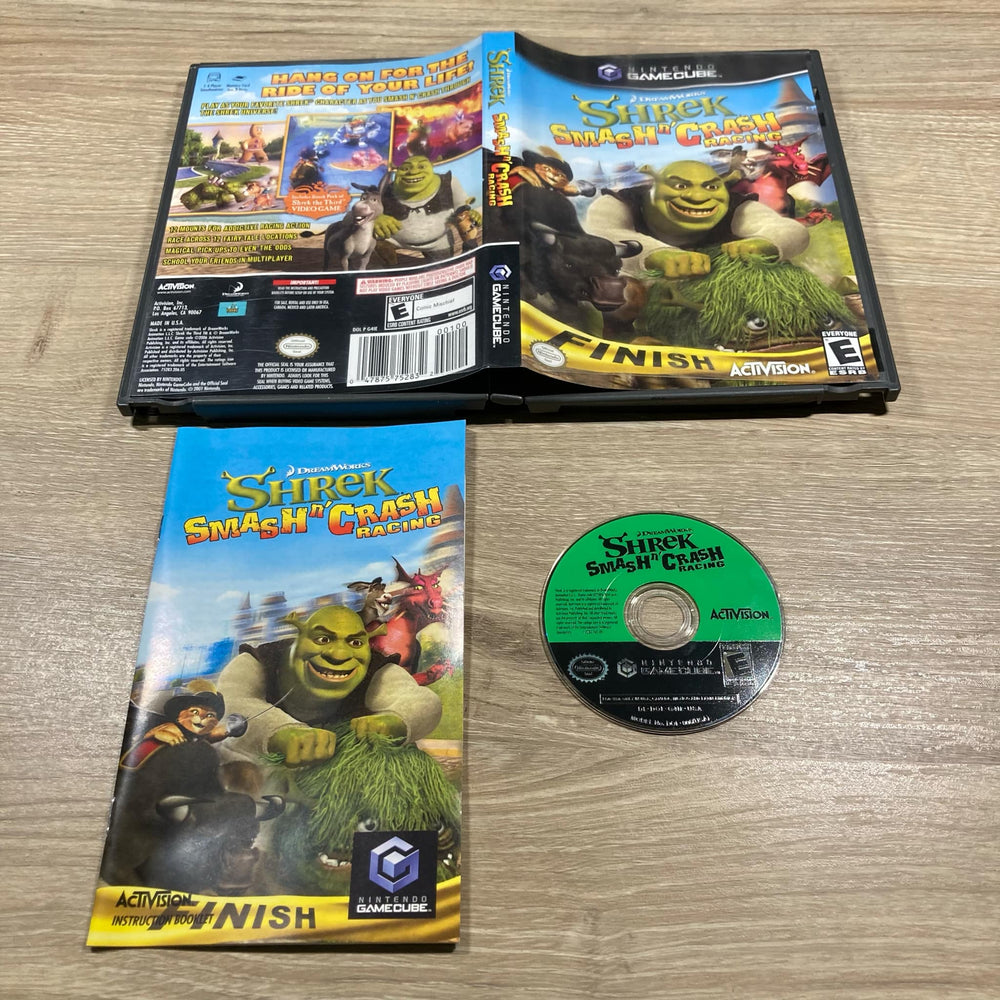 Shrek Smash and Crash Racing Gamecube