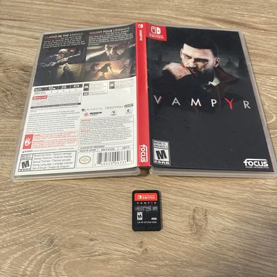 Vampyr Nintendo Switch