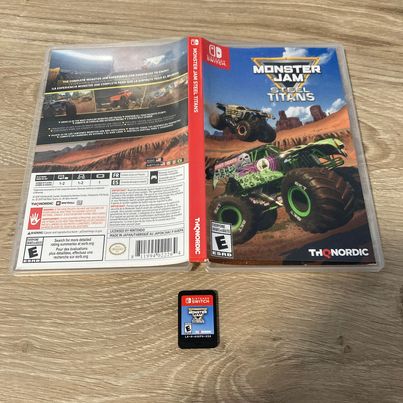 Monster Jam Steel Titans Nintendo Switch