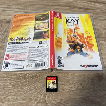 Legend Of Kay Anniversary Nintendo Switch