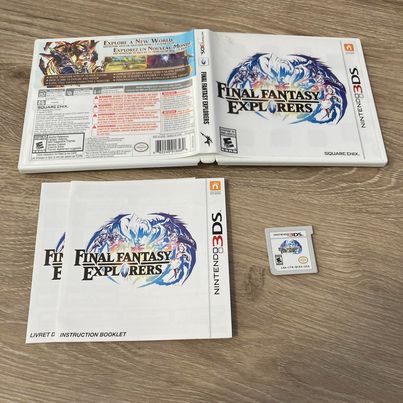 Final Fantasy Explorers Nintendo 3DS
