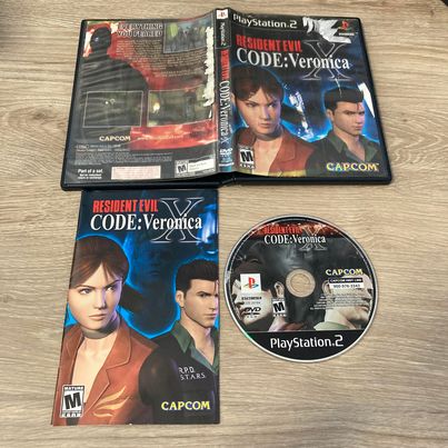 Resident Evil Code Veronica X Playstation 2