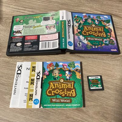 Animal Crossing Wild World Nintendo DS