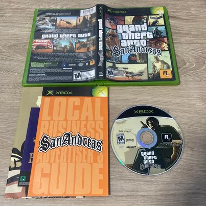 Grand Theft Auto San Andreas Xbox