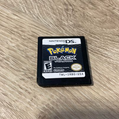 Pokemon Black Nintendo DS