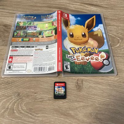 Pokemon Let's Go Eevee Nintendo Switch