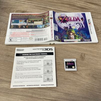 Zelda Majora's Mask 3D Nintendo 3DS