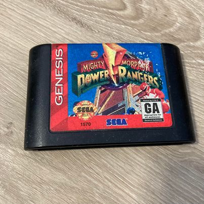 Mighty Morphin Power Rangers Sega Genesis