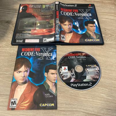 Resident Evil Code Veronica X Playstation 2