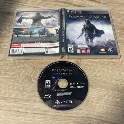 Middle Earth: Shadow Of Mordor Playstation 3