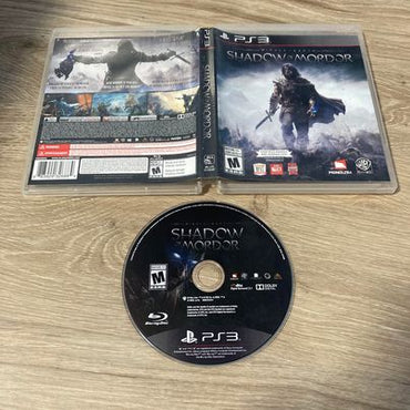 Middle Earth: Shadow Of Mordor Playstation 3