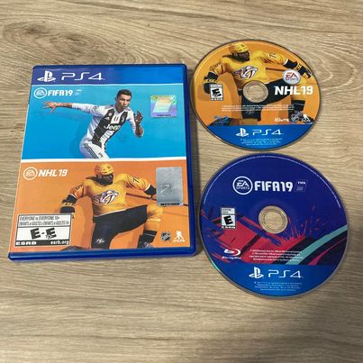 FIFA 19 & NHL 19 Playstation 4