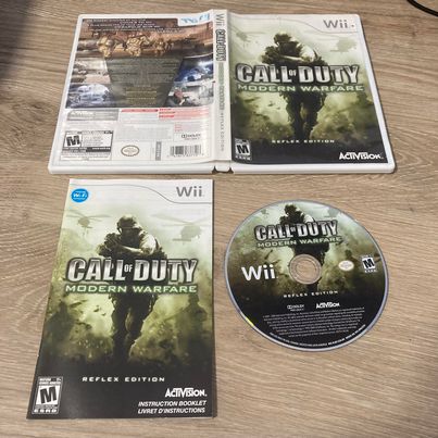 Call Of Duty Modern Warfare Reflex Wii