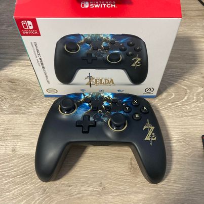 Zelda Enhanced Wireless Conroller Zelda Edition Nintendo Switch