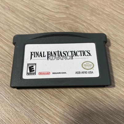 Final Fantasy Tactics Advance GameBoy Advance