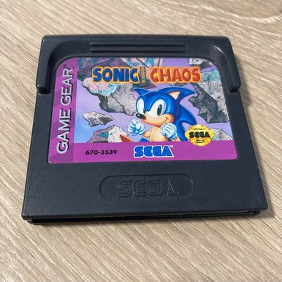 Sonic Chaos Sega Game Gear