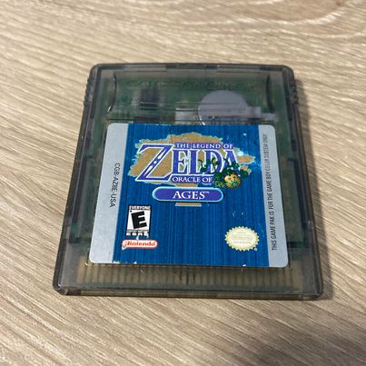 Zelda Oracle Of Ages GameBoy Color