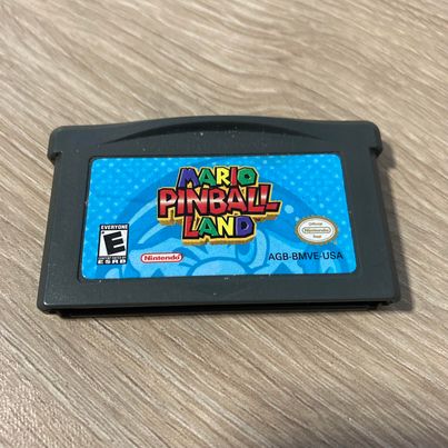 Mario Pinball Land GameBoy Advance