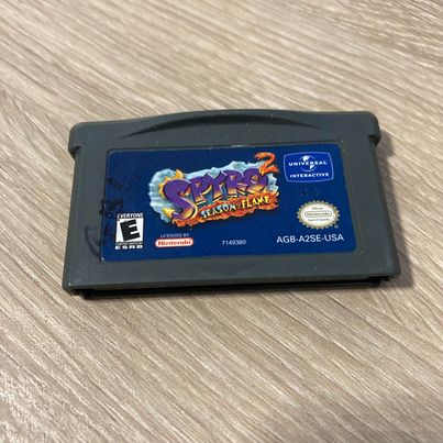 Spyro 2 Season Of Flame GameBoy Advance