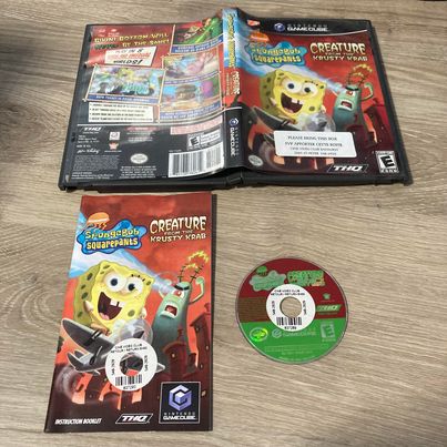 SpongeBob SquarePants Creature From Krusty Krab Gamecube