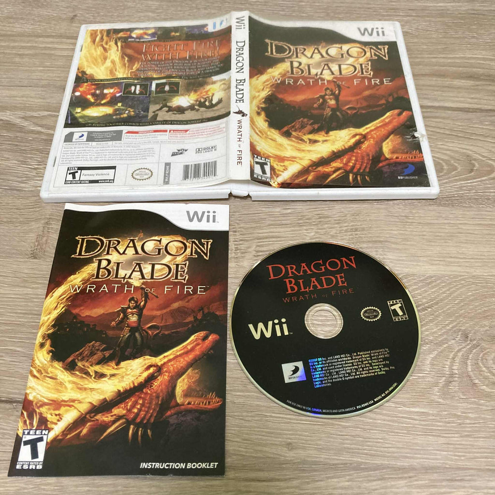 Dragon Blade Wrath Of Fire Wii