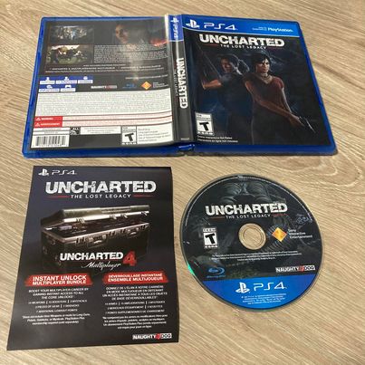 Uncharted: The Lost Legacy Playstation 4