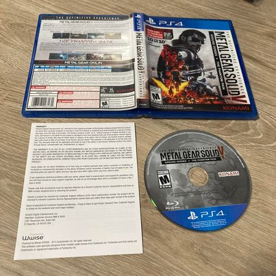 Metal Gear Solid V The Definitive Experience Playstation 4