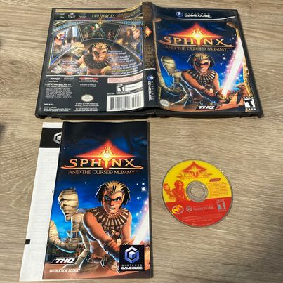 Sphinx And The Cursed Mummy Gamecube