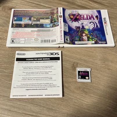 Zelda Majora's Mask 3D Nintendo 3DS