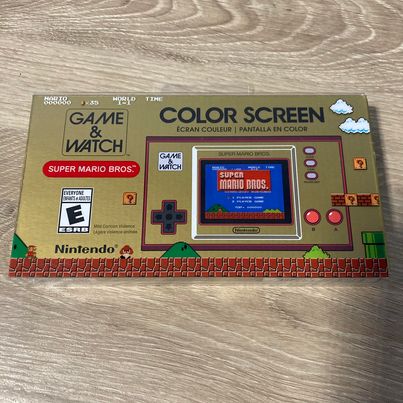 Super mario bros 35th best sale anniversary game and watch