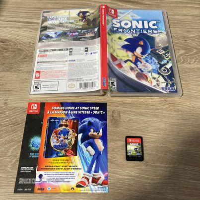 Sonic Frontiers Nintendo Switch
