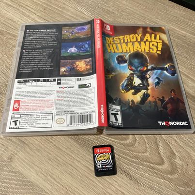 Destroy All Humans Nintendo Switch