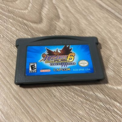Mega Man Battle Network 6 Cybeast Falzar GameBoy Advance