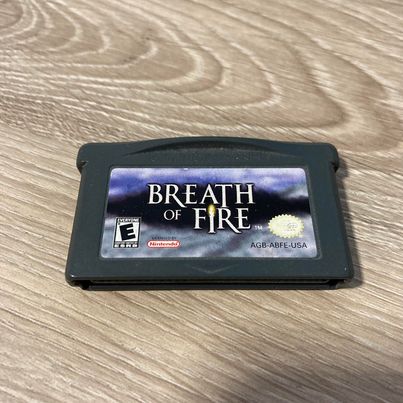 Breath Of Fire GameBoy Advance