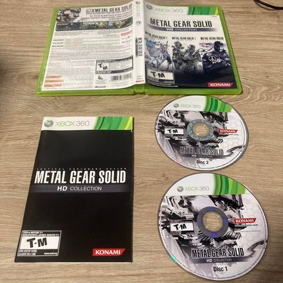 Metal Gear Solid HD Collection Xbox 360