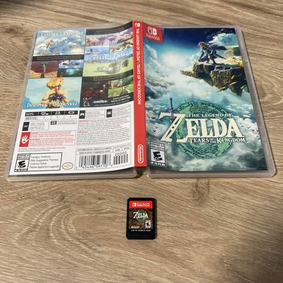 Zelda: Tears Of The Kingdom Nintendo Switch