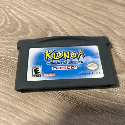 Klonoa Empire Of Dreams GameBoy Advance